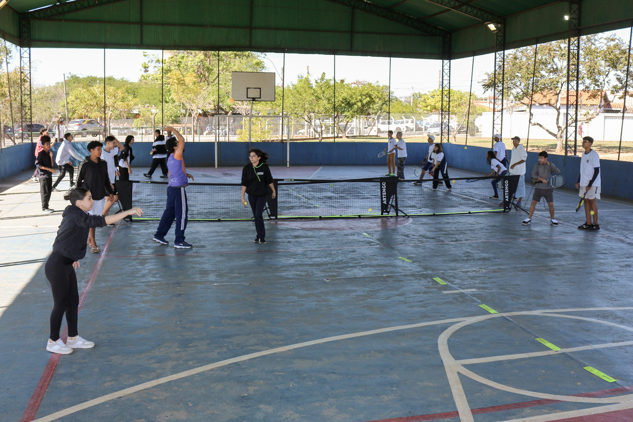 Paulínia celebra o início da primeira fase do projeto +Tênis