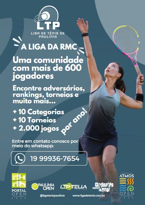 Classificação Campeonato (Ranking) LTP 2025 – JULHO
