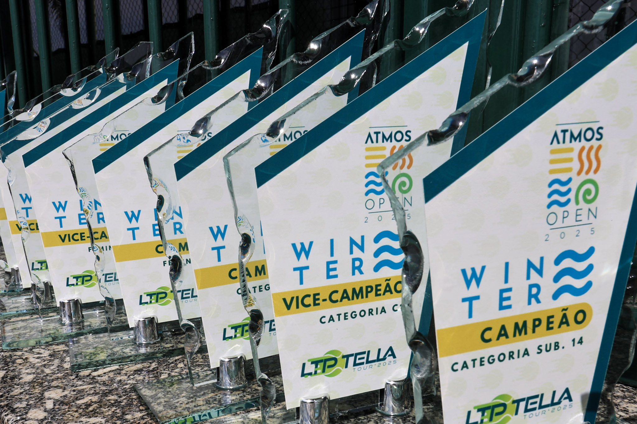 Campeões e Campeãs do torneio ATMOS Open Winter 2025 (Etapa 6)
