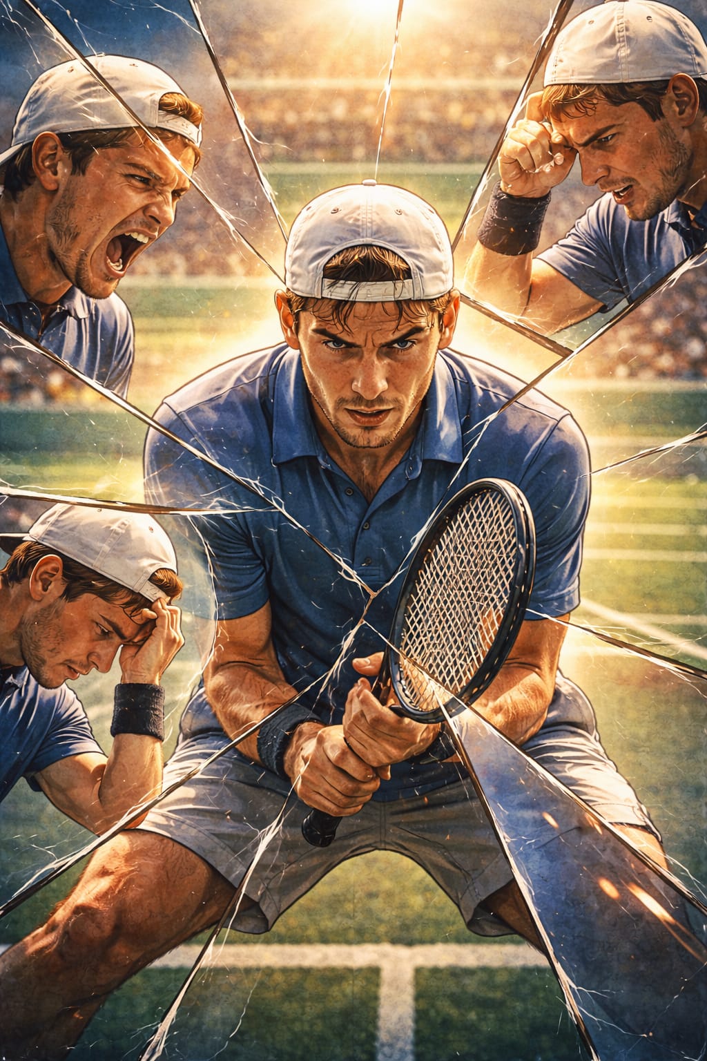 Por que o tênis revela quem somos quando estamos sob pressão